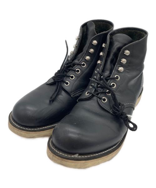 RED WING（レッドウィング）RED WING (レッドウィング) ブーツ ブラック サイズ:USA 8 1/2の古着・服飾アイテム