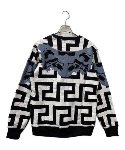 KTZ（ケーティーゼット）KTZ (ケーティーゼット) スウェット ブラック×グレー サイズ:L 未使用品の古着・服飾アイテム