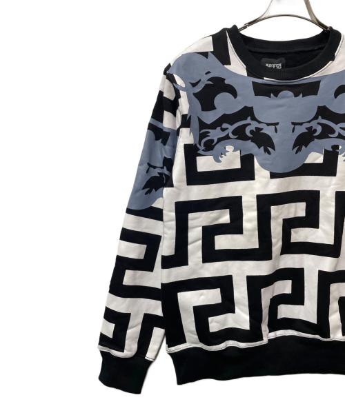 KTZ（ケーティーゼット）KTZ (ケーティーゼット) スウェット ブラック×グレー サイズ:L 未使用品の古着・服飾アイテム