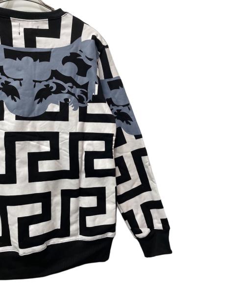KTZ（ケーティーゼット）KTZ (ケーティーゼット) スウェット ブラック×グレー サイズ:L 未使用品の古着・服飾アイテム