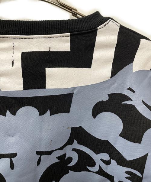 KTZ（ケーティーゼット）KTZ (ケーティーゼット) スウェット ブラック×グレー サイズ:L 未使用品の古着・服飾アイテム