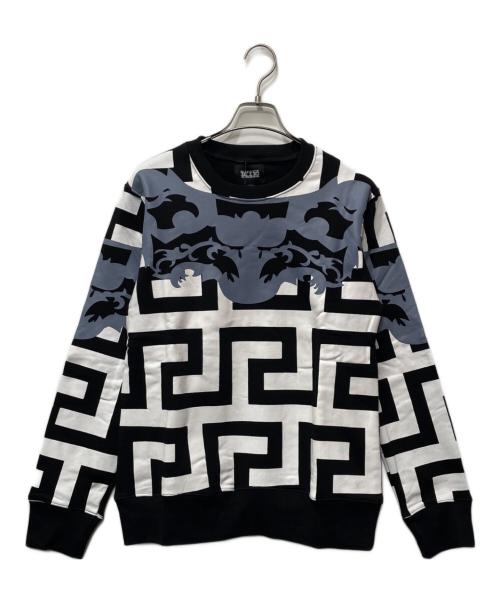 KTZ（ケーティーゼット）KTZ (ケーティーゼット) スウェット ブラック×グレー サイズ:M 未使用品の古着・服飾アイテム