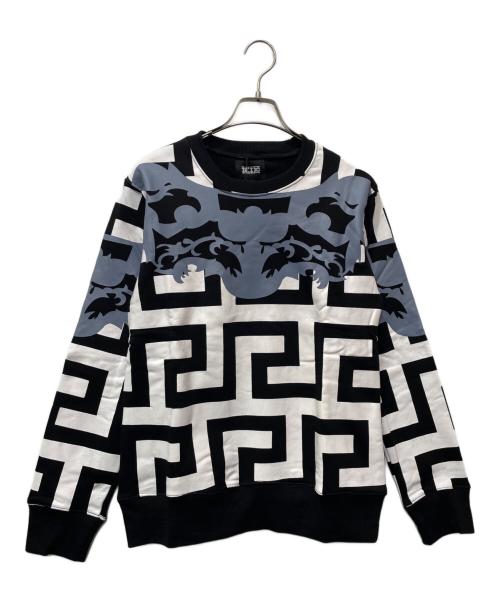 KTZ（ケーティーゼット）KTZ (ケーティーゼット) スウェット ブラック×グレー サイズ:M 未使用品の古着・服飾アイテム