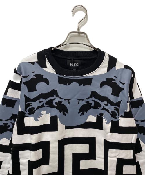 KTZ（ケーティーゼット）KTZ (ケーティーゼット) スウェット ブラック×グレー サイズ:M 未使用品の古着・服飾アイテム