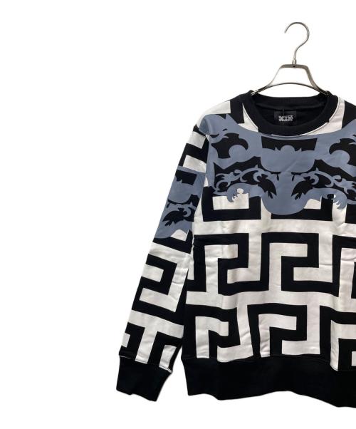 KTZ（ケーティーゼット）KTZ (ケーティーゼット) スウェット ブラック×グレー サイズ:M 未使用品の古着・服飾アイテム