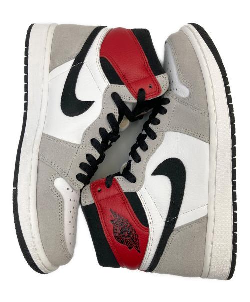 NIKE（ナイキ）NIKE (ナイキ) スニーカー ホワイト×グレー×レッド サイズ:27の古着・服飾アイテム
