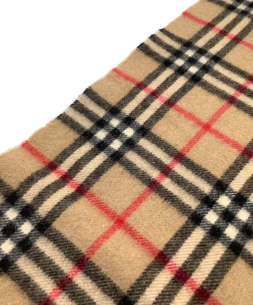 Burberry's（バーバリーズ）Burberry's (バーバリーズ) マフラー ブラウン×グレーの古着・服飾アイテム