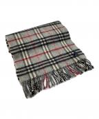 Burberry'sバーバリーズ）の古着「マフラー」｜ブラウン×グレー
