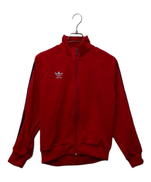adidas（アディダス）adidas (アディダス) トラックジャケット レッド×ネイビー サイズ:Sの古着・服飾アイテム