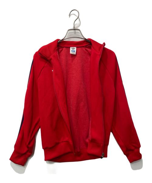 adidas（アディダス）adidas (アディダス) トラックジャケット レッド×ネイビー サイズ:Sの古着・服飾アイテム