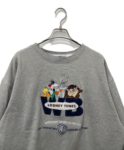 warner bros. Studio Store（ワーナーブラザーズスタジオストア）warner bros. Studio Store (ワーナーブラザーズスタジオストア) スウェット グレー サイズ:Mの古着・服飾アイテム