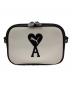 PUMA (プーマ) ami (アミ) SMALL SHOULDER BAG　ショルダーバッグ ホワイト×ブラック：13000円