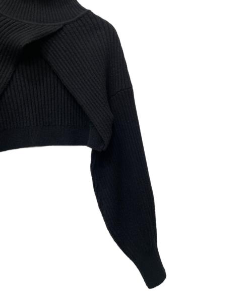 Snidel（スナイデル）Snidel (スナイデル) ワンピースセーターセット ブラック サイズ:Fの古着・服飾アイテム
