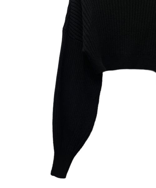 Snidel（スナイデル）Snidel (スナイデル) ワンピースセーターセット ブラック サイズ:Fの古着・服飾アイテム