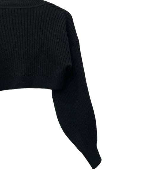 Snidel（スナイデル）Snidel (スナイデル) ワンピースセーターセット ブラック サイズ:Fの古着・服飾アイテム