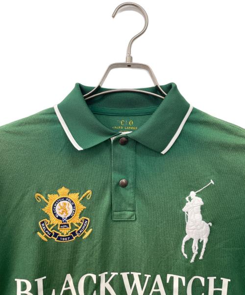 POLO RALPH LAUREN（ポロ・ラルフローレン）POLO RALPH LAUREN (ポロ・ラルフローレン) ポロシャツ グリーン サイズ:Mの古着・服飾アイテム