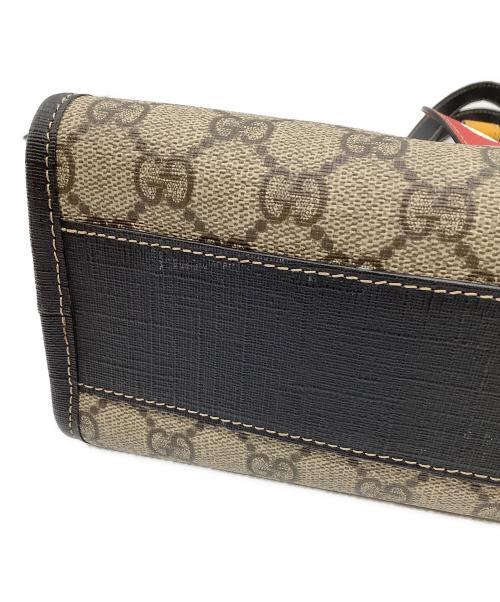 GUCCI（グッチ）GUCCI (グッチ) GGスプリーム　チルドレンバッグ ベージュの古着・服飾アイテム