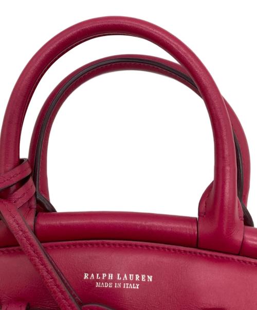 RALPH LAUREN（ラルフローレン）RALPH LAUREN (ラルフローレン) 2WAYバッグ ピンクの古着・服飾アイテム