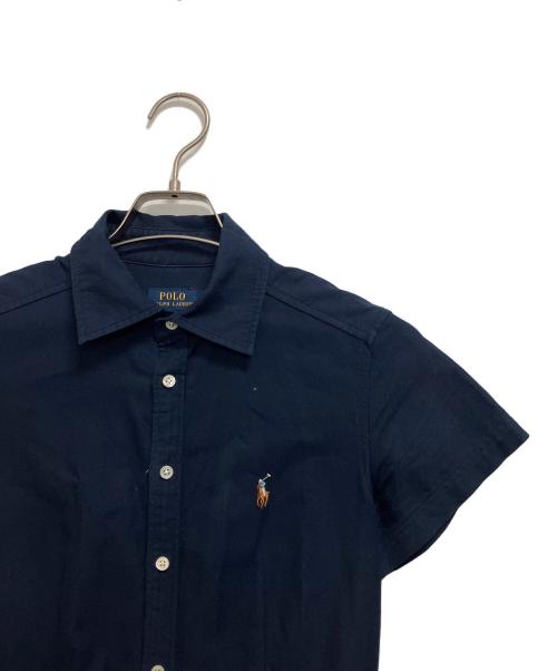 POLO RALPH LAUREN（ポロ・ラルフローレン）POLO RALPH LAUREN (ポロ・ラルフローレン) シャツワンピース ネイビー サイズ:150/80Aの古着・服飾アイテム