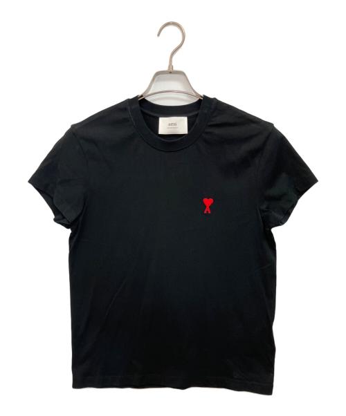 AMI Alexandre Mattiussi（アミアレクサンドルマテュッシ）AMI Alexandre Mattiussi (アミアレクサンドルマテュッシ) 半袖Tシャツ ブラック サイズ:表記無しの古着・服飾アイテム