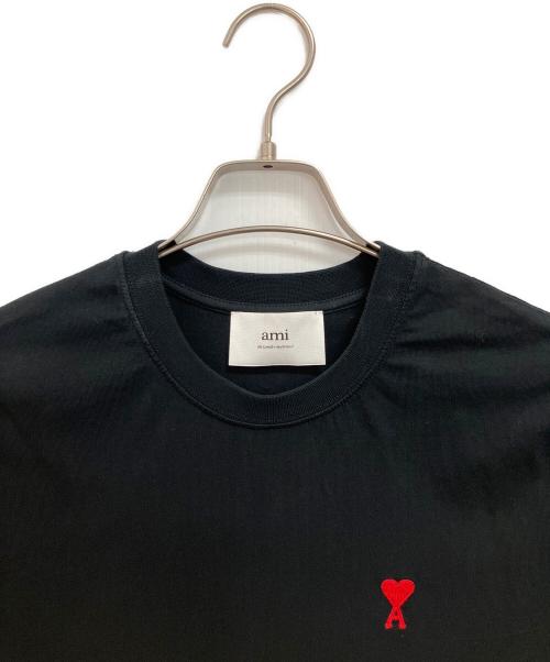 AMI Alexandre Mattiussi（アミアレクサンドルマテュッシ）AMI Alexandre Mattiussi (アミアレクサンドルマテュッシ) 半袖Tシャツ ブラック サイズ:表記無しの古着・服飾アイテム