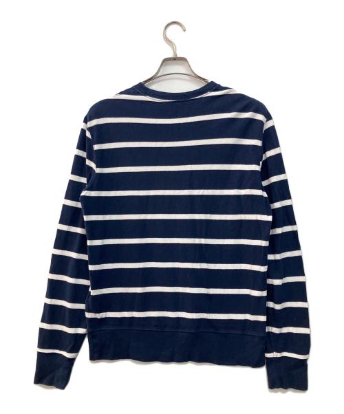 POLO RALPH LAUREN（ポロ・ラルフローレン）POLO RALPH LAUREN (ポロ・ラルフローレン) スウェット ネイビー×ホワイト サイズ:170/92Aの古着・服飾アイテム