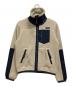 中古・古着 POLO RALPH LAUREN (ポロ・ラルフローレン) フリースジャケット ベージュ×ブルー サイズ:XS：10000円