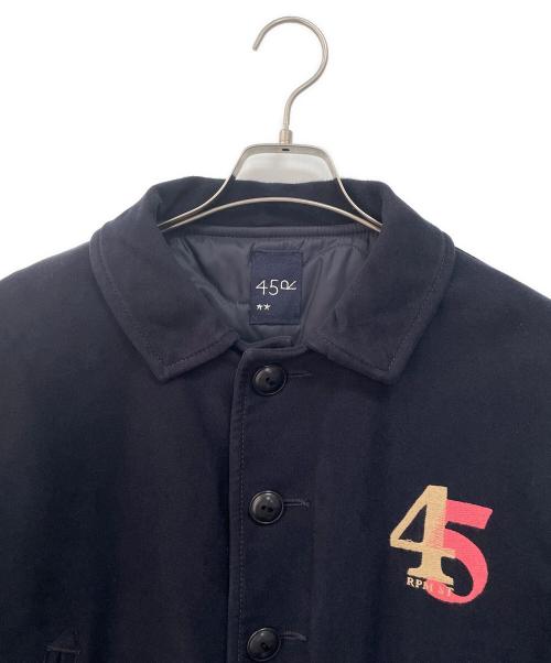 45R（フォーティファイブ・アール）45R (フォーティファイブ・アール) ブルゾン ネイビー サイズ:記載なしの古着・服飾アイテム