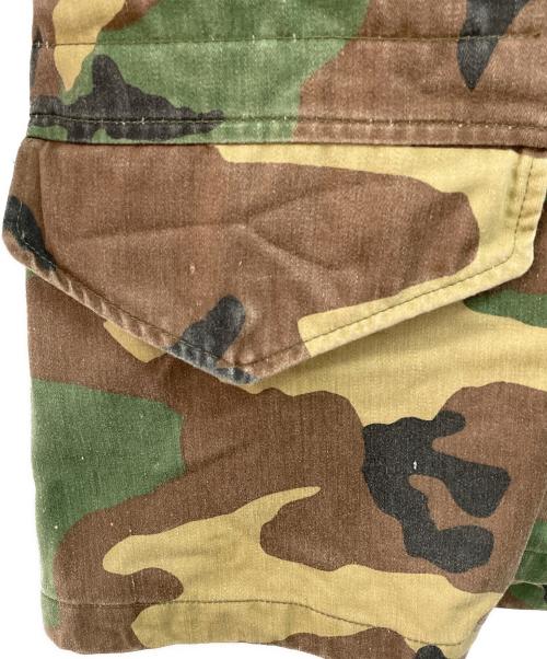 ALPHA（アルファ）ALPHA (アルファ) ミリタリージャケット グリーン×ブラウン サイズ:HEIGHT:67 TO 71 IN,CHEST:37 TO 41 INの古着・服飾アイテム