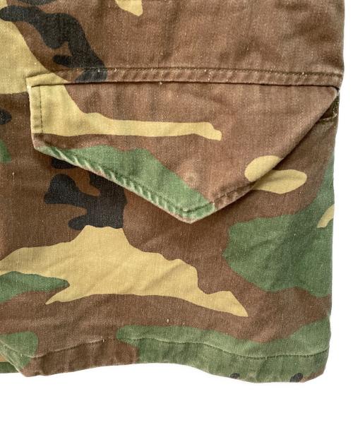 ALPHA（アルファ）ALPHA (アルファ) ミリタリージャケット グリーン×ブラウン サイズ:HEIGHT:67 TO 71 IN,CHEST:37 TO 41 INの古着・服飾アイテム