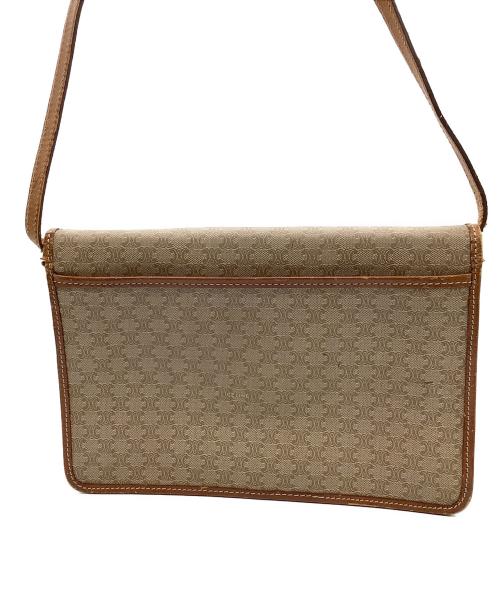 CELINE（セリーヌ）CELINE (セリーヌ) マカダム　ショルダーバッグ ブラウンの古着・服飾アイテム