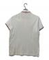 MONCLER (モンクレール) ポロシャツ ホワイト サイズ:M：25000円