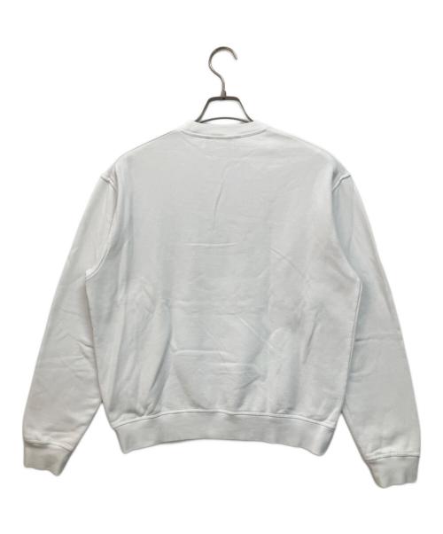 DSQUARED2（ディースクエアード）DSQUARED2 (ディースクエアード) スウェット ホワイト サイズ:Sの古着・服飾アイテム