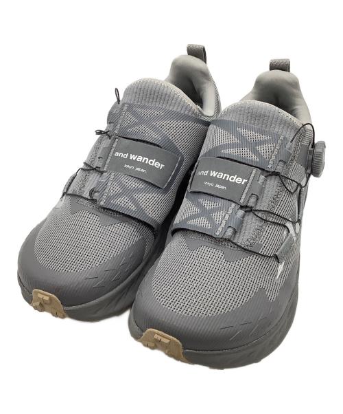 ALTRA（アルトラ）altra (アルトラ) and wander (アンドワンダー) スニーカー グレー サイズ:US7の古着・服飾アイテム