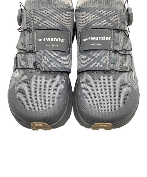 ALTRA（アルトラ）altra (アルトラ) and wander (アンドワンダー) スニーカー グレー サイズ:US7の古着・服飾アイテム