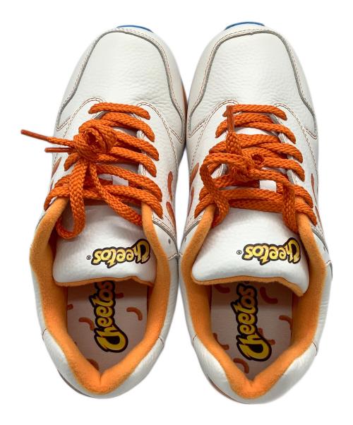Sangacio（サンガッチョ）SANGACIO (サンガッチョ) Cheetos にゅ～ず 『CHEETOS』　ローカットスニーカー ホワイト×オレンジ サイズ:23の古着・服飾アイテム