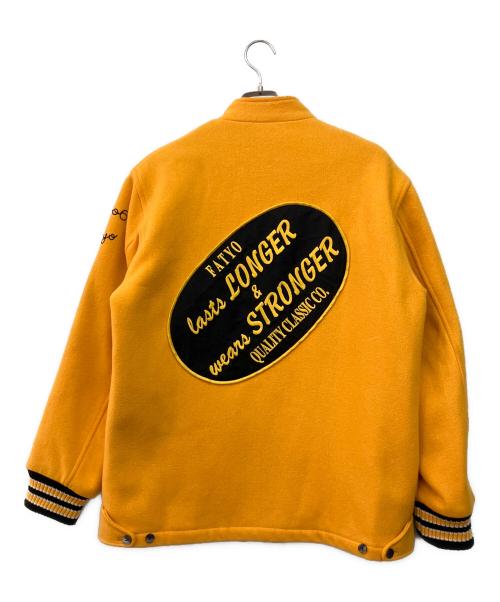 FAT（エフエーティー）FAT (エフエーティー) スタジャン イエロー×ブラック サイズ:FATの古着・服飾アイテム