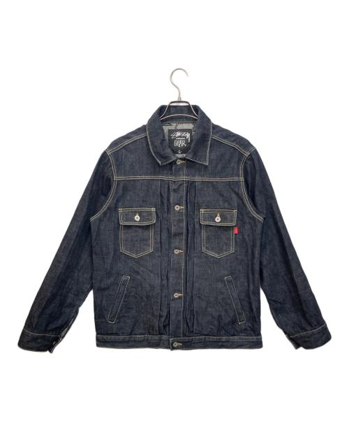 stussy（ステューシー）stussy (ステューシー) デニムジャケット インディゴ サイズ:Lの古着・服飾アイテム