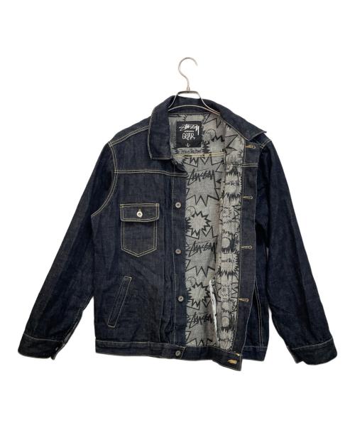 stussy（ステューシー）stussy (ステューシー) デニムジャケット インディゴ サイズ:Lの古着・服飾アイテム