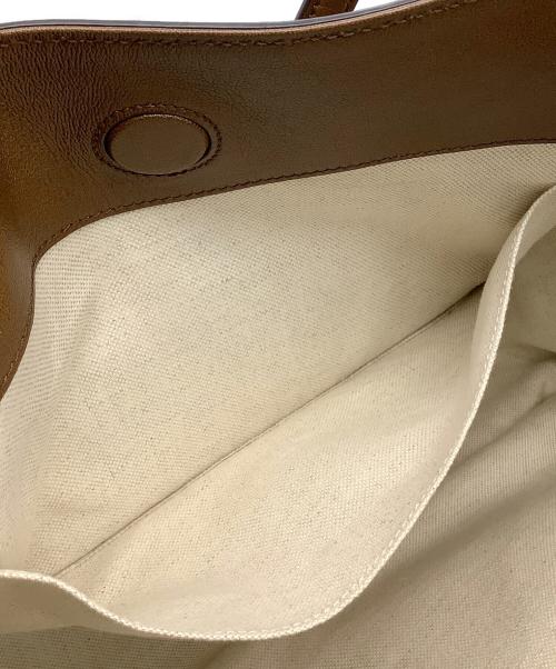 GUCCI（グッチ）GUCCI (グッチ) ホースビット　トートバッグ ブラウンの古着・服飾アイテム