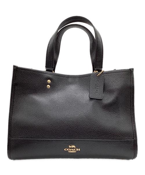 COACH（コーチ）COACH (コーチ) 2WAYバッグ ブラックの古着・服飾アイテム