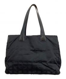 CHANEL（シャネル）の古着「ニュートラベルライン トートバッグ」｜ブラック