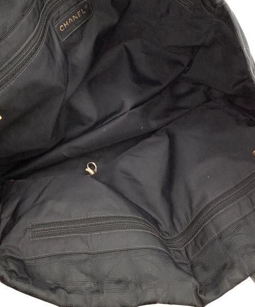 CHANEL（シャネル）CHANEL (シャネル) ニュートラベルライン トートバッグ ブラックの古着・服飾アイテム