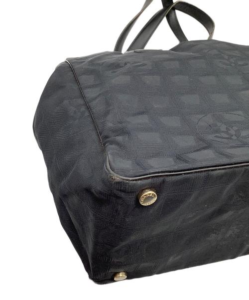 CHANEL（シャネル）CHANEL (シャネル) ニュートラベルライン トートバッグ ブラックの古着・服飾アイテム