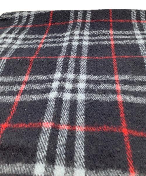 Burberry's（バーバリーズ）Burberry's (バーバリーズ) マフラー ネイビーの古着・服飾アイテム