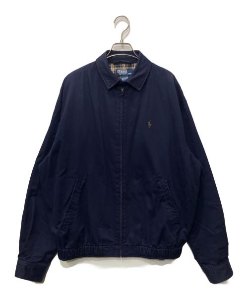 POLO RALPH LAUREN（ポロ・ラルフローレン）POLO RALPH LAUREN (ポロ・ラルフローレン) スイングトップ ネイビー サイズ:Mの古着・服飾アイテム