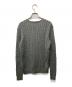 POLO RALPH LAUREN (ポロ・ラルフローレン) 厚手ニット グレー サイズ:M：5000円