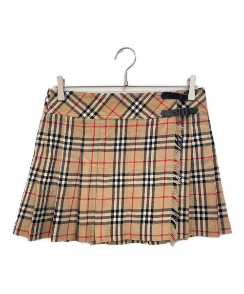 BURBERRY BLUE LABEL（バーバリー ブルー レーベル）BURBERRY BLUE LABEL (バーバリー ブルー レーベル) スカート ブラウン サイズ:38の古着・服飾アイテム