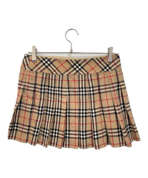 BURBERRY BLUE LABEL（バーバリー ブルー レーベル）BURBERRY BLUE LABEL (バーバリー ブルー レーベル) スカート ブラウン サイズ:38の古着・服飾アイテム