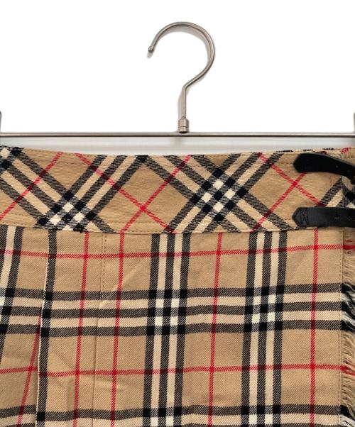 BURBERRY BLUE LABEL（バーバリー ブルー レーベル）BURBERRY BLUE LABEL (バーバリー ブルー レーベル) スカート ブラウン サイズ:38の古着・服飾アイテム